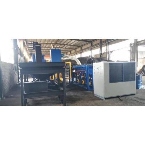 Industrial Metal Chips Fluid Recycling Block Making Machine