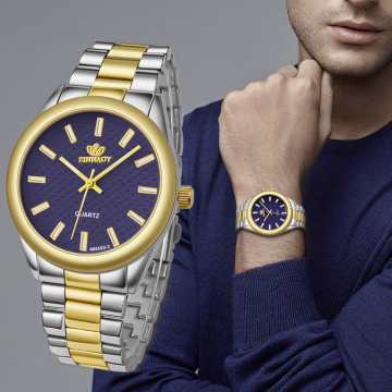 11446 Wholesale Fashion Men's Luxury Business Alloy Quartz Watches