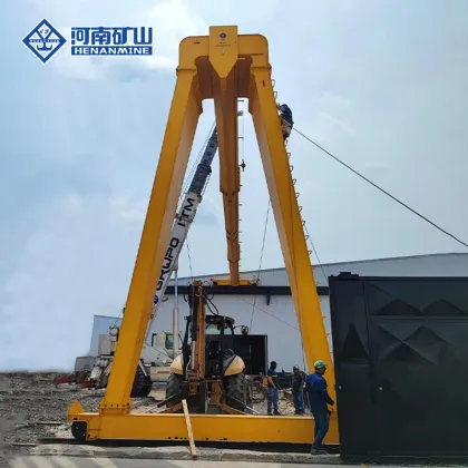 China BMH Model Single Beam Semi Goliath Crane