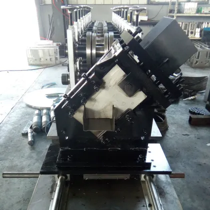 c section purlin building machine