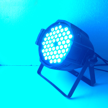 Alta qualità 54 pezzi 3W RGB 3IN1 180W LED PAR CAN LAVAGGIO DA MOLTO PER PASE, CHIESA, CONTERI, BAR, Disco, CLUB