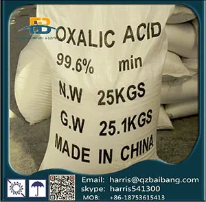 99.6% min Oxalic acid in bulk