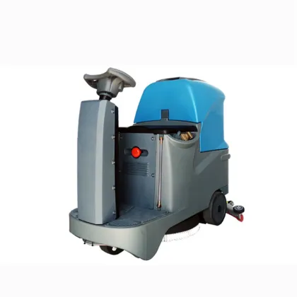 Industrial ride on floor washing scrubbing dry cleaner