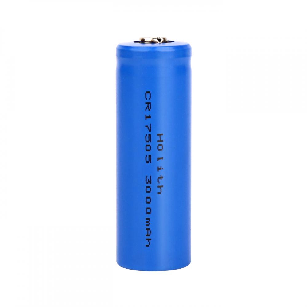 Cylindrical lithium battery 17505