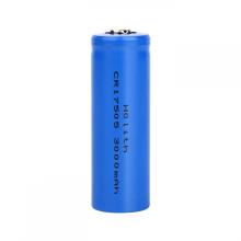 Cylindrical lithium battery 17505