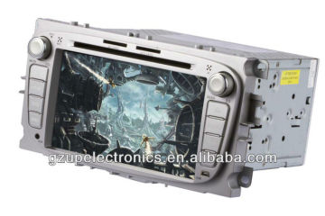 all in one digital screen 7" car multimedia player for Ford focus 2008 with gps bluetooth TV steering control