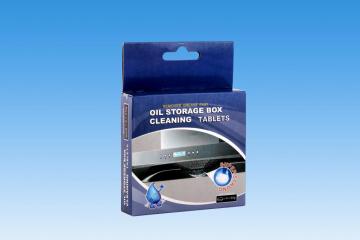 Oil storage box cleaning tablets