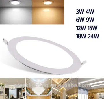 Energy saving led panel light/ low prices round led panel light 18w