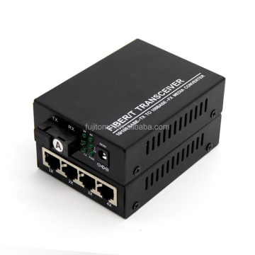TP-Link Fiber Optic Media Converter 1Fiber 4RJ45 10/100M 1FO
