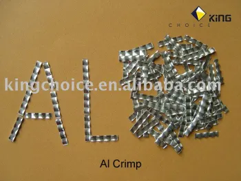 Aluminum Crimps Aluminum coil vacuum material