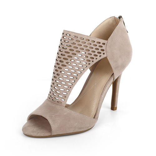 Sexy Peep-Toe Cut-Out High Heel Sandals