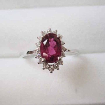 14k rose gold ring,ruby ring,gold jewelry,fine jewelry