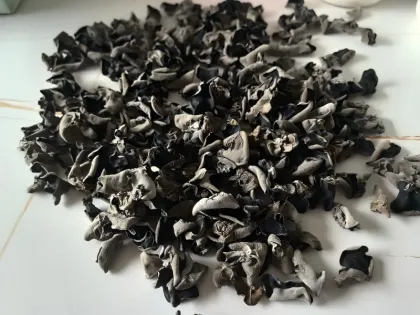 Packaged black fungus