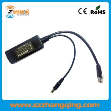 Mini POE splitter 5V 2A 12V 1A 12V 2A for Non-PoE IP Camera