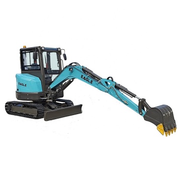 Mini Escocatore diesel cinese compatto per uso domestico - mini escavatore crawler da 3,5 tonnellate