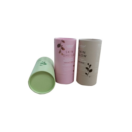 Custom Foil Logo Printed Candle packaging Paper Tubes