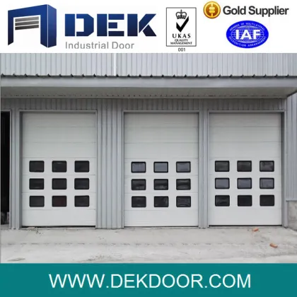 Industrial position vertical lifting industry door/sectional overhead door