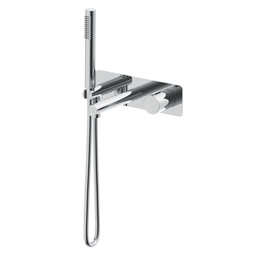 Three Hole Wall Mounted Bathtub Faucets With Shower