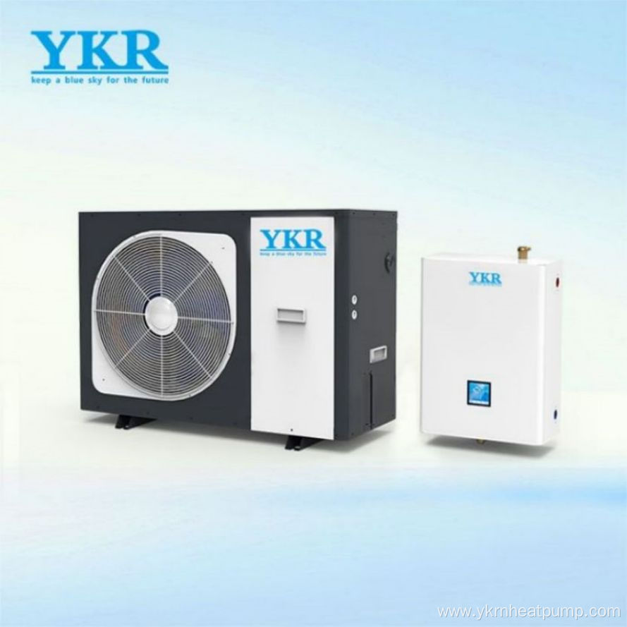 DC inverter air source heat pump with R32