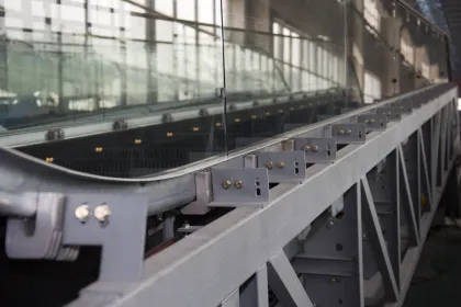 Escalator Moving Walks with Optional Handrail Color