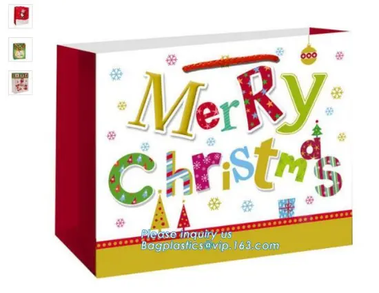 craft packaging custom gift kraft brown paper bag, color printing gift paper bag for gift packing, Customized Paper Gift Bag, Ch