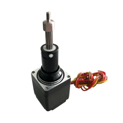 China Linear Stepper Motor Factory: DC Linear Electric Captive Stepper Motors
