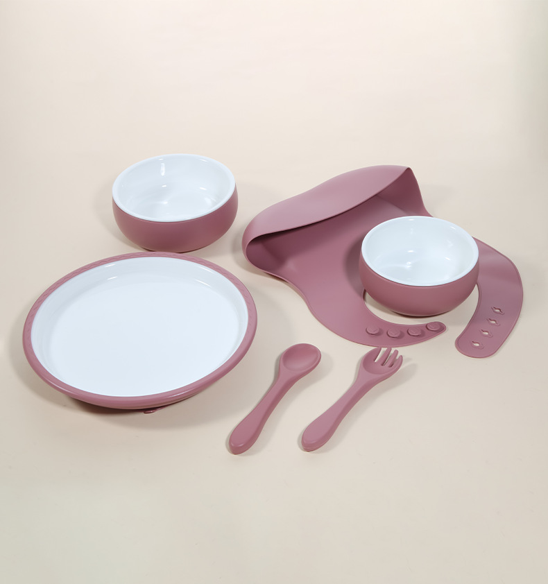 silicone ceramic feeding set MFZ-A027