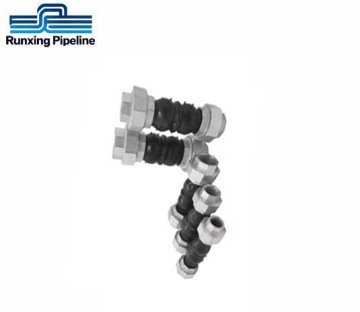Customizable Flexible Manual Shutoff Rubber Expansion Joint