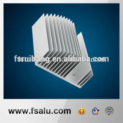 aluminum extrusion water cooling ram heatsink