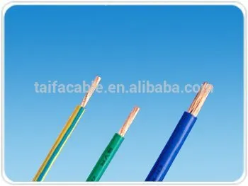 Solid Copper PVC Insulated Wire /BV/THHN/THW Wire by Henan Taifa