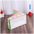 Anpassad tryckt Kraft Paper Counter Retail Display Box