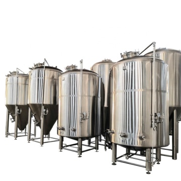 Yatay Parlak Bira Tankları: 3000L ila 8000L - Depolama ve Servis Tankları