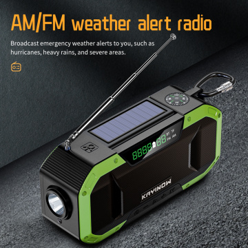 Haut-parleur Solar sans fil radio AM Multifonction