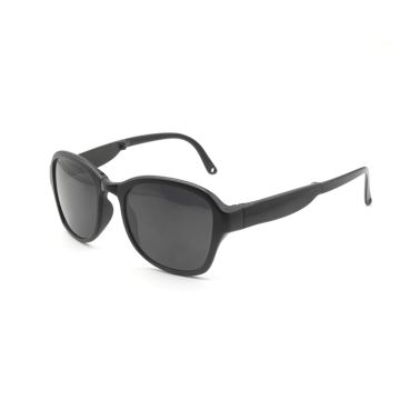 China-made UV400 Polarized Sunglasses with Custom Logo - Matte Black Promotion