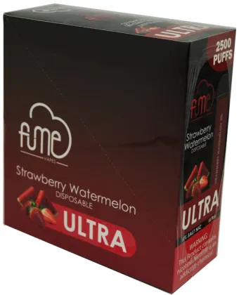 Electronic cigarette box Fume 2500 smoke