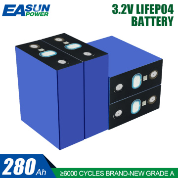 LFP LiPo Batteries: 280Ah, 304Ah, 3.2V, 6000 Cycles