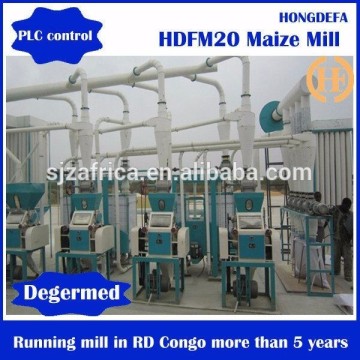 HDF MACHINERY trunkey factory maize flour mill