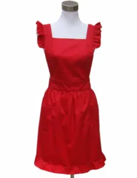 Cute Lovely Cotton Pockets Retro Kitchen Women Girls Vintage Baking Cooking Aprons