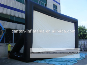 2015 New arrvail Hot Selling inflatable movie screen commercial cinema screen for sale