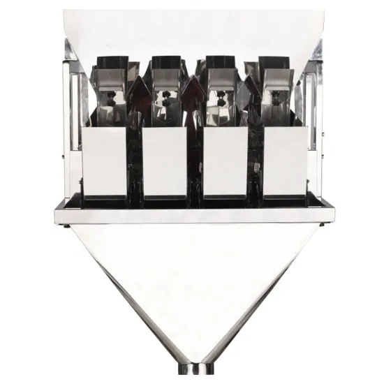High Speed 4 Head Linear Weigher for Granola and Cereals