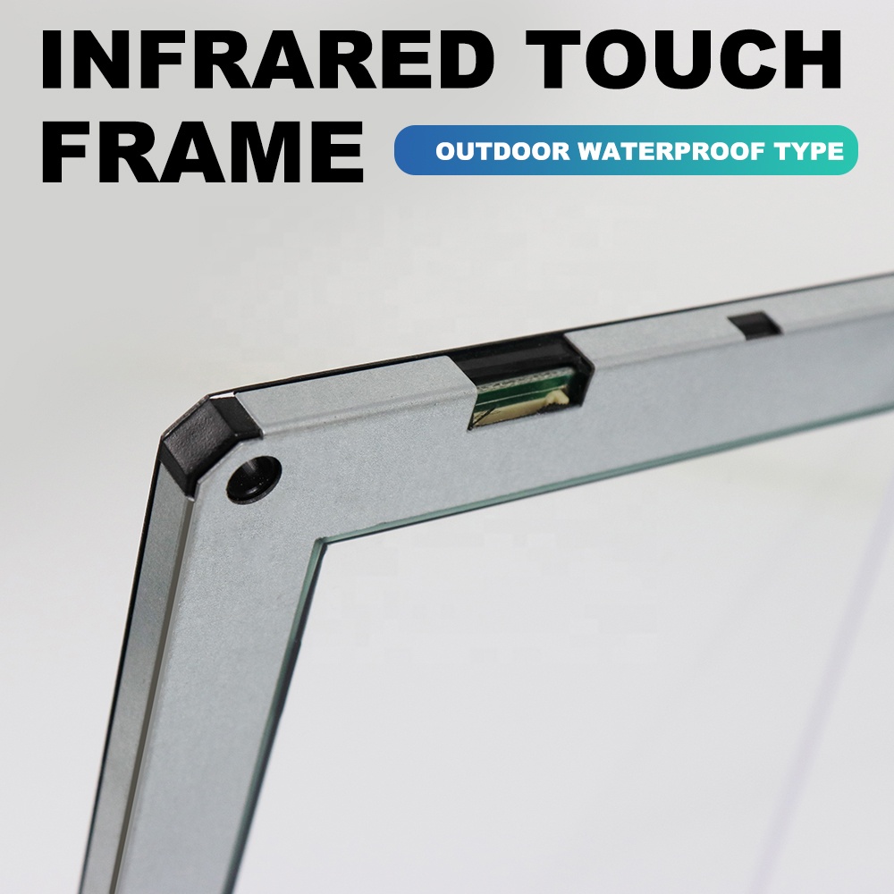 waterproof infrared touch screen with glass