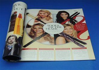 Coated paper Customized Magazine Printing Services 350 / 40