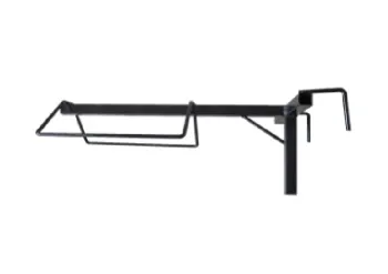 Single layer square tube saddle rack