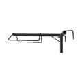 Single layer square tube saddle rack