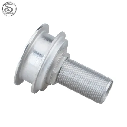 Shenghui 25mm Polished 316 Fuel Tank Drain Accessory for Boats