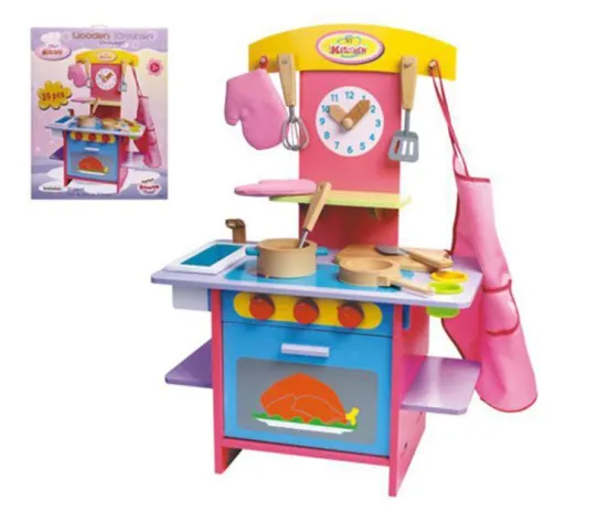 WOODEN KITCHEN SET