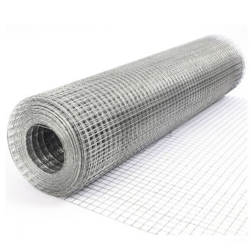 Hot Dipped Galvanized Fencing Iron Netting 10 Gauge Welded Wire Mesh for Rabbit, Bird & Pet Cages