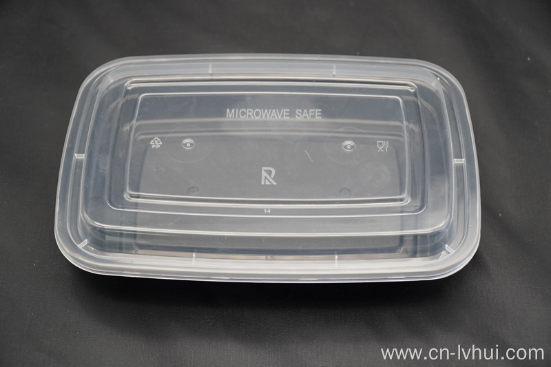 Disposable packing container 16oz with lid