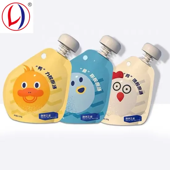 Customized Spout Pouches for Pet Foods and Canned Foods Packaging