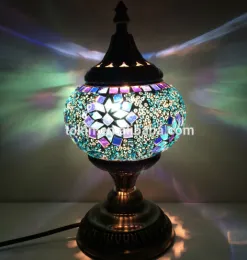 Hotsale Beautiful Home Decorative Turkish Mosaic Table Lamp for Wholesale